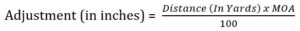 MOA formula