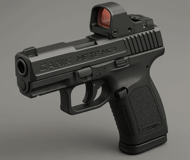 Canik METE MC9 with red dot