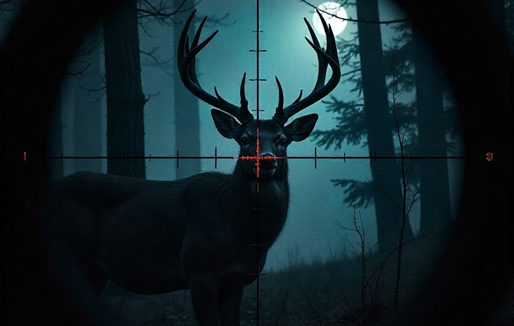 Night Vision Scope crosshair