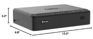 BILLCONCH Smart Gun Safe with Security Cable