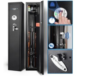 Barska Quick Access Biometric Rifle Safe