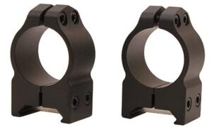 Warne One-Inch Quick-Detach Rings Medium Matte 201LM