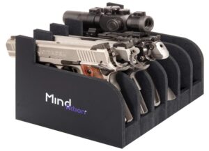 MIND&ACTION Foam Pistol Rack for Gun Safe