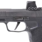 Red dot on a pistol